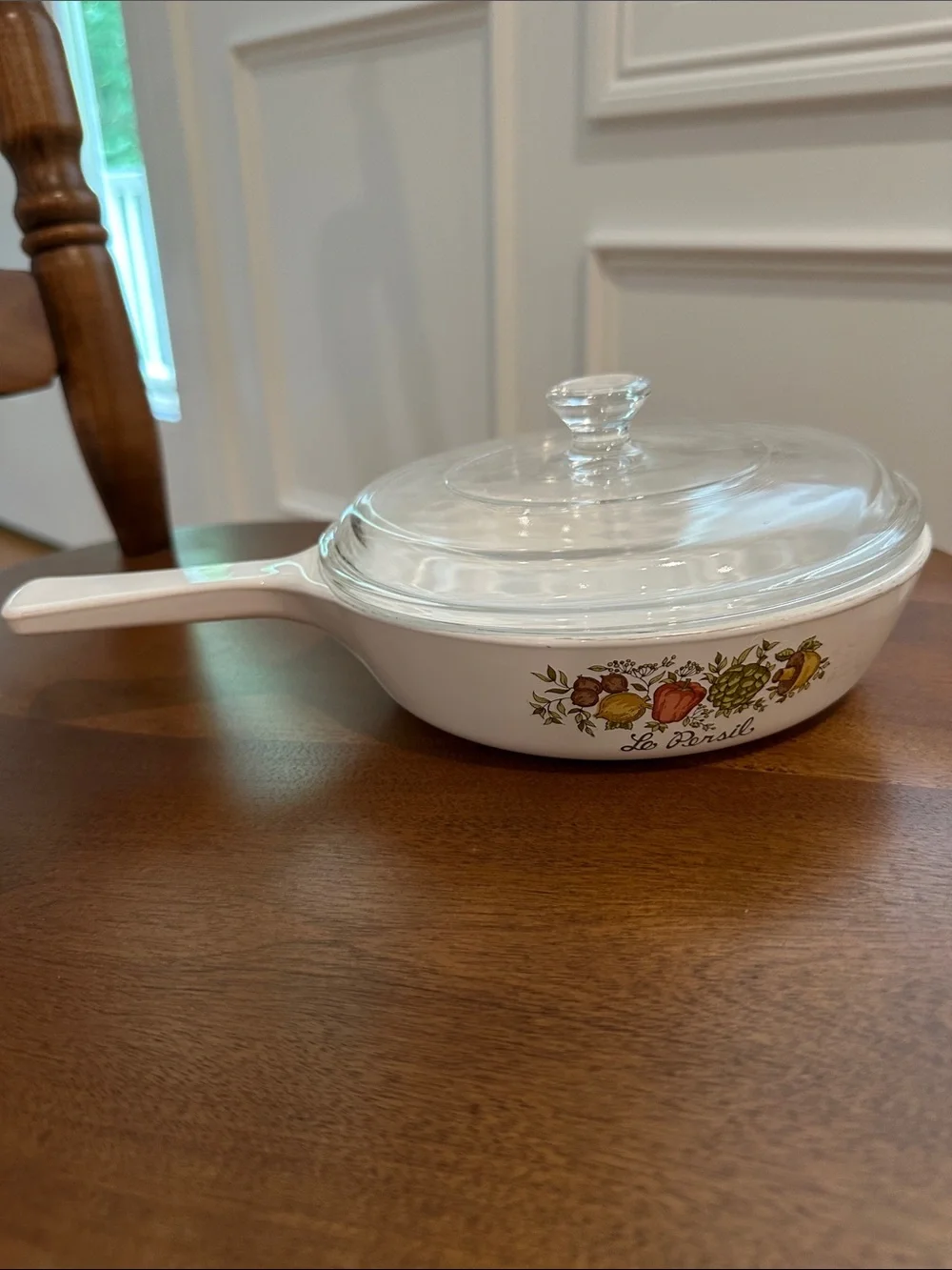 VTG Spice of Life Corning Ware Le Persil 6.5” Menuette Pan with Lid P-83-B